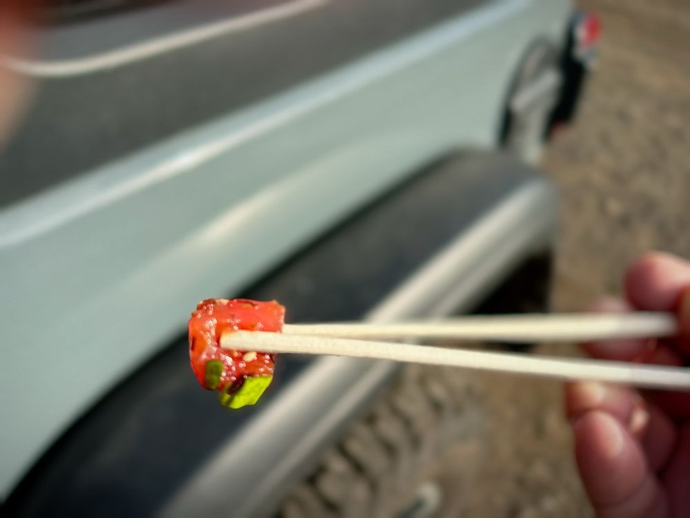 Ahi shoyu poke from Konohiki Seafoods