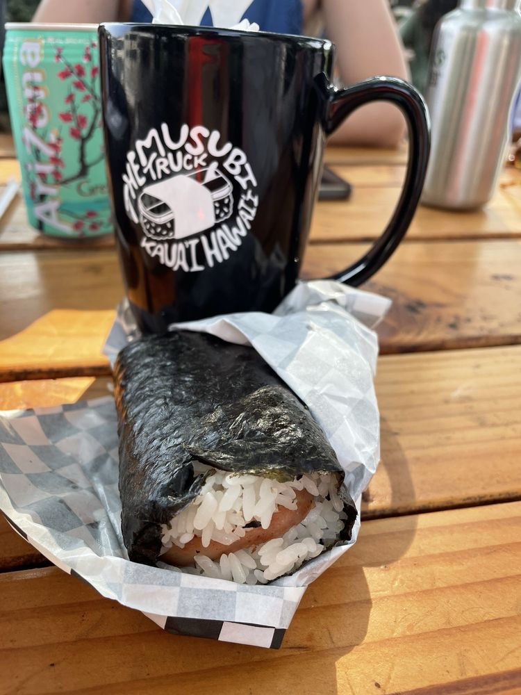 Spam musubi from The Musubi Truck